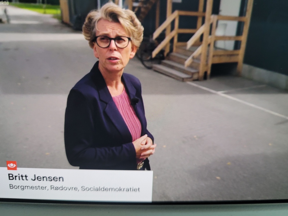 TV Avisen - Rødovre Borgmester, Britt Jensen - om Ukraineindsatsen